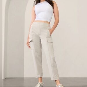 Athleta Endless High Rise Cargo Pants in Abalone. Excellent condition.